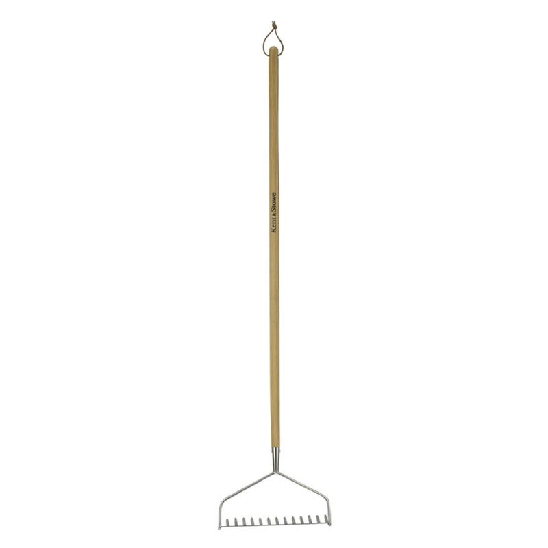 Kent & Stowe Stainless Steel Long Handled Soil Rake - Coolings Garden ...