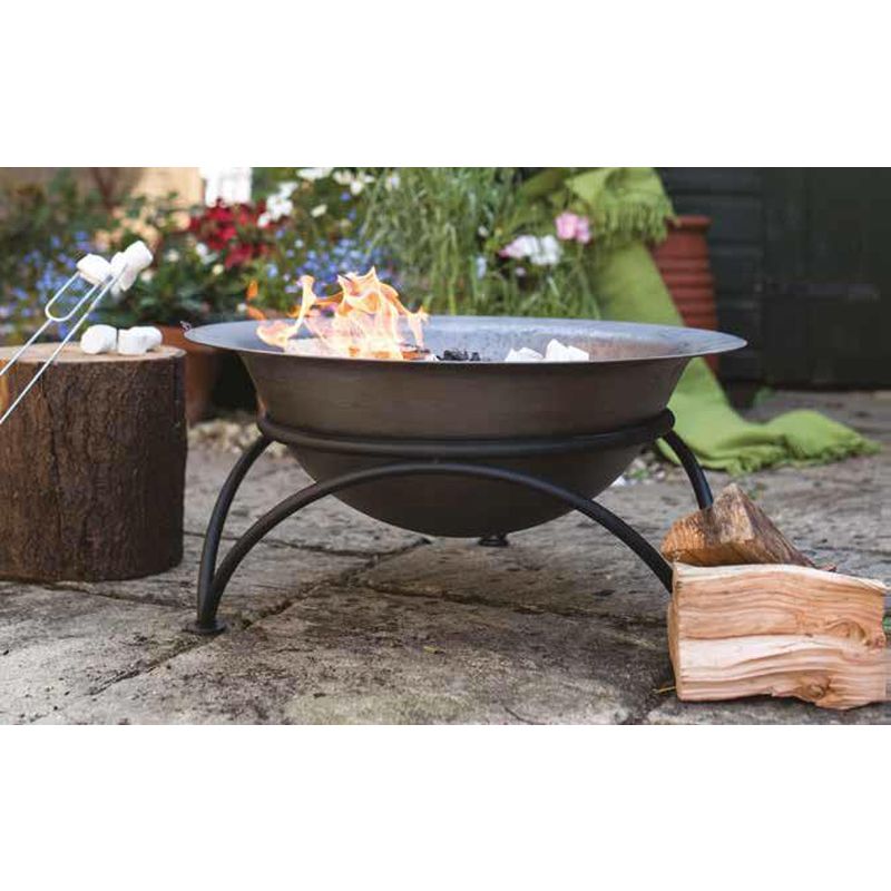 Woodlodge Tintagel Fire Pit - Coolings Garden Centre