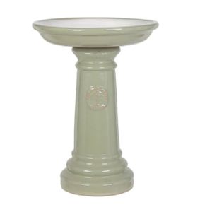 Woodlodge 37cm Heritage Birdbath Green