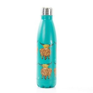 Eco Chic Highland Cow Thermal Bottle