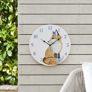 Smart Fox 12" Wall Clock