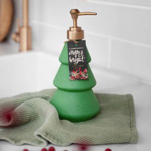 TSTC Glass Hand Wash Bottle 500ml Green