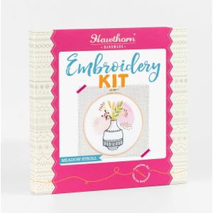 Hawthorne Meadow Stroll Embroidery Kit