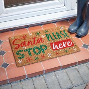 Smart Santa Stop! Mat- 40 X 60cm