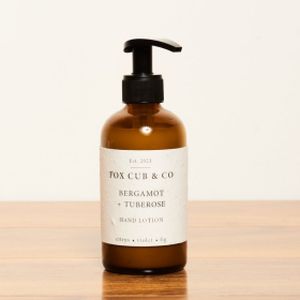 Fox Cub Hand Lotion Bergamot & Tuberose