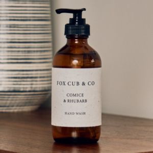 Fox Cub Hand Wash Comice & Rhubarb