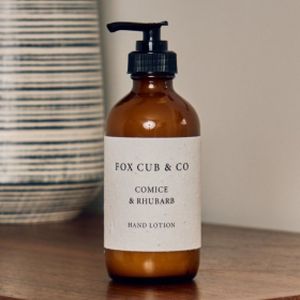 Fox Cub Hand Lotion Comice & Rhubarb