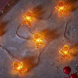 Smart 20 Gingerbread String Lights