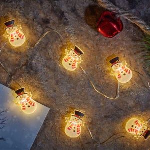 Smart 20 Snowman String Lights