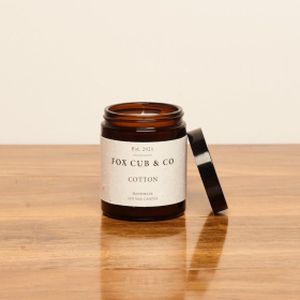 Fox Cub Candles Cotton