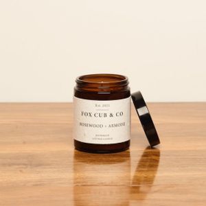 Fox Cub Candles Rosewood & Armoise