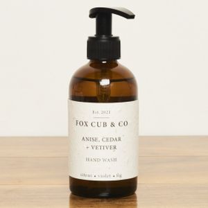 Fox Cub Hand Wash Anise Cedar & Vetiver