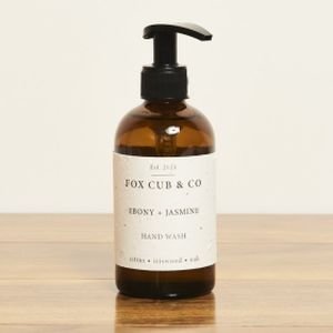 Fox Cub Hand Wash Ebony & Jasmine