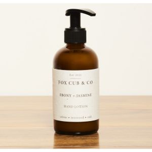 Fox Cub Hand Lotion Ebony & Jasmine